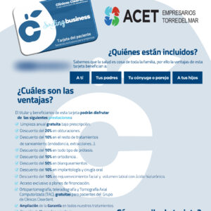 CONVENIO COLABORACIÓN ACET-CLEARDENT TORRE DEL MAR